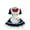 Navy, variant on Hoco Dresses Women's Fashion Solid Casual Long Sleeve Round-Neck Beer Festival Maid Dress Navy S
