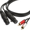 thumbnail image 1 of Audio Adapter Converter RCA Cable Car Equipment Audio Splitter Wire Tool, 1 of 9