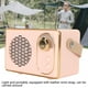 thumbnail image 4 of Altavoz Retro 5.0 Mini Reproductor De Mp3 Recargable USB Vintage Con Aux Para De Fiesta De Camping, Color Elegante Y Diseño Portátil Para Amantes De La Música, 4 of 7