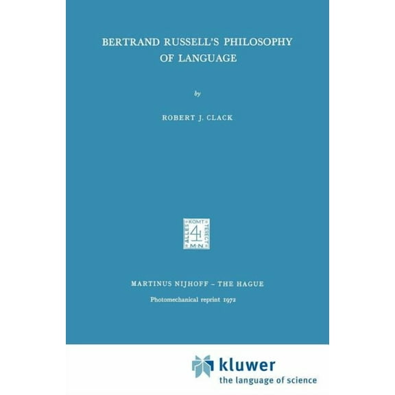 Bertrand Russell's Philosophy of Language, (Paperback)