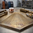 25 Pack Brass Brazing Rods 25cm Length for Gas Welding Copper Alloy ...