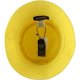 thumbnail image 4 of Sombrero de pescador bordado a la moda, sombrero de pescador, hombres y mujeres, (canguro-amarillo) ER, 4 of 5