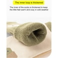 thumbnail image 4 of Baby Non-skid Grip Socks Toddler Socks Warm Thick Anti Skid Slipper Crew Socks for Girls Boys Newborn Infant 5 Pairs, 4 of 7