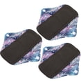 thumbnail image 2 of Compresas menstruales lavables de carbón de bambú para mujer, a prueba de fugas e higiénicas, 2 of 10