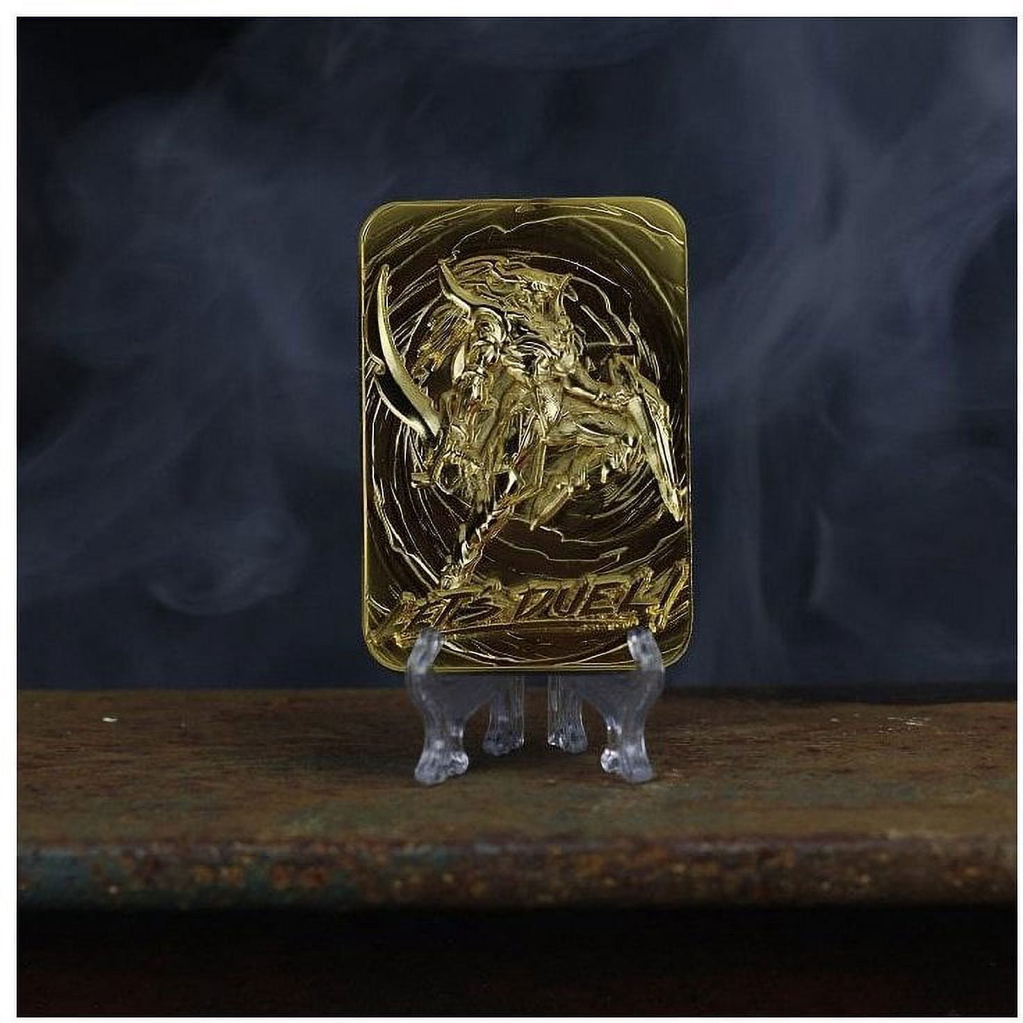 Yu-Gi-Oh! Black Luster Limited Edition 24K Gold-Plated Embossed Metal Card
