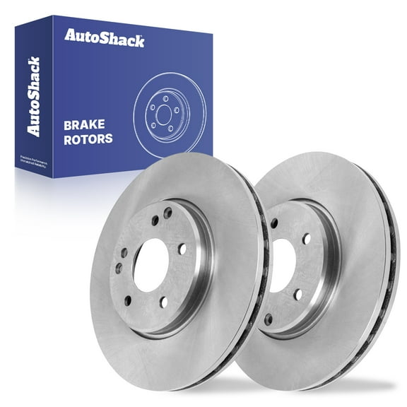 AutoShack Front Vented Brake Rotors 2-PC Set Replacement for 2006-2009 Mercedes-Benz CLK350 2006-2007 Mercedes-Benz C280 2004-2008 Chrysler Crossfire 11.8" (299.8 mm)