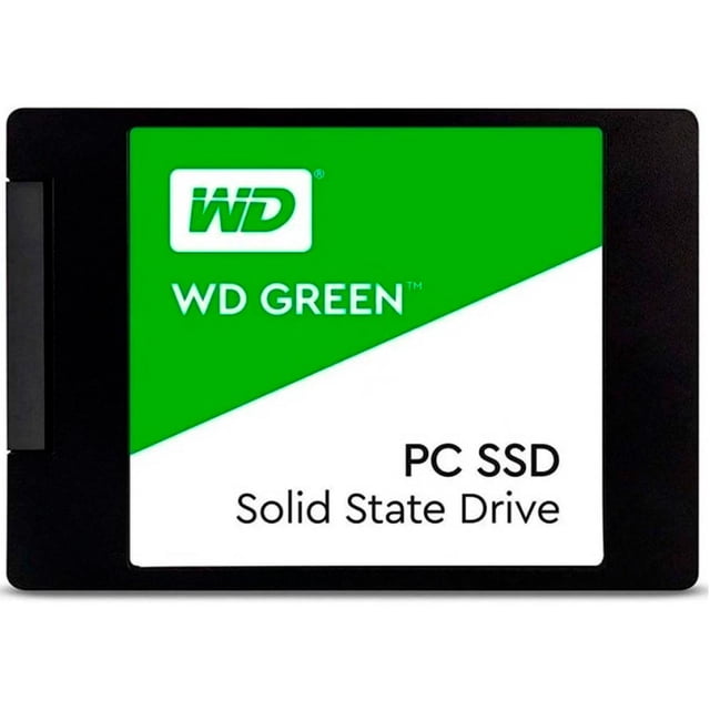 Unidad de Estado Sólido Western Digital Green de 480 GB, 2.5 SATA Western Digital DISCOS DUROS, SSD Y ALMACENAMIENTO WDS480G2G0A