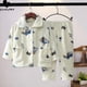 thumbnail image 2 of Conjuntos de pijamas de franela suave para niños y niñas, Tops de manga larga con solapa y pantalones de dibujos animados, ropa de dormir para otoño e invierno, novedad xuanjing  unisex, 2 of 2