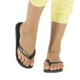 thumbnail image 6 of Havaianas Brasil Logo Flip Flops, Black, 6 of 6