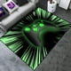 thumbnail image 1 of Games Area Rugs, Gamer Rug for Boy Cool Player Room Decor, Gaming Carpets for Boys Teens, Child Play Soft Floor Mat for Dining Living Room Sofa, Video Game Decor Decorate Doormats Black, 1 of 5