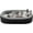 Black, variant on Orthopedic Dog Bed for Large Dogs, Egg-Crate Memory Foam Pet Bed with Bolster Sides, Waterproof Lining, Removable Washable Cover & Non-Slip Bottom, Grey