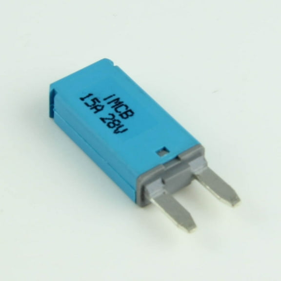 15 Amp Manual-Reset Mini/ATM Blade-Style Circuit Breakers (1 per pack)