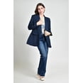 thumbnail image 4 of Blazer manga 3/4 Roman Fashion /Juvenil, 12255 (Azul marino) azul marino CH, 4 of 5