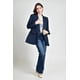 thumbnail image 4 of Blazer manga 3/4 Roman Fashion /Juvenil, 12255 (Azul marino) azul marino CH, 4 of 5