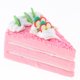 thumbnail image 3 of 6 Piezas de tarta de Triángulo Artificial Modelo Accesorios de Fotografía de Decoración para hogar, , Material: PU Y Rosado Yotijar Fake Food Cake, 3 of 9