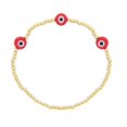 thumbnail image 3 of Set de pulseras CYRA con diseño ojo buena suerte love, 3 of 3