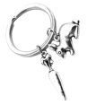 thumbnail image 4 of 1pc Fashion Alloy Key Holder Carrot Rabbit Bag Key Chain Adorable Key Ring, 4 of 7