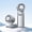 Silver 6000mA, variant on 3-in-1 Portable Turbo Fan,100 Speeds,Powerful RPM,Foldable,Air Turbo Tech,USB Rechargeable,Mini Handheld Personal Fan For Travel Makeup Outdoor Indoor Activities And Working