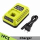 thumbnail image 2 of 6.0Ah 2 Uds para Batería Ryobi P108 de 18V + Batería de Iones de Litio de Repuesto para Cargador P108 P102 P103 P104 P107 BPL1820 RB18L50 Batería de Herramientas Eléctricas., 2 of 7