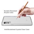 thumbnail image 3 of Para LG Velvet Hard Acrylic Clear Case Muestra gratis Transparente Airbag a prueba de golpes Sincero Hogar, 3 of 6