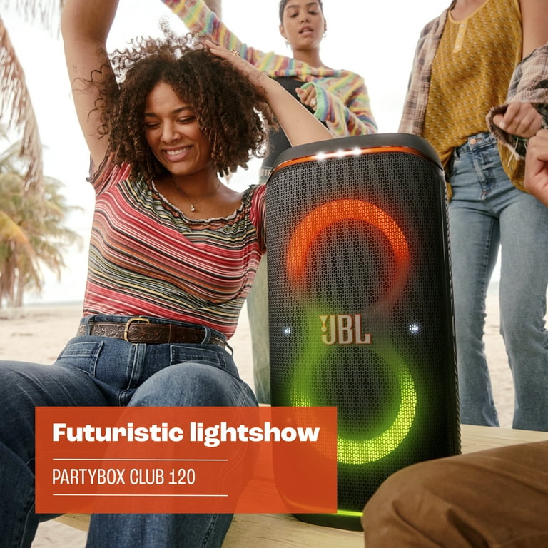 JBL PartyBox Club 120 Portable Party Speaker (White JBL PartyBox Club 120 Portable Party Speaker (White