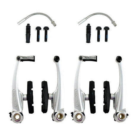 TEKTRO 857AL Linear Pull Brake Set Long Arms 110mm , Silver #MH1814