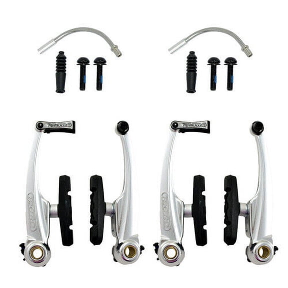 TEKTRO 857AL Linear Pull Brake Set Long Arms 110mm , Silver #MH1814