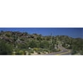 thumbnail image 1 of Road Through The Desert  Phoenix  Arizona  USA Poster Print by  - 36 x 12, 1 of 1