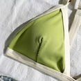 thumbnail image 6 of Hduncf Thong Bikini Sets for Women 2 Piece Bikinis Swimsuit With Bra Pads Adjustable Triangle Bathing Suit Green M, 6 of 8