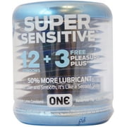 ONE Condoms, Super Sensitive 12 ea
