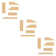 thumbnail image 2 of Kearding 4 unids/set rampa de umbral de Robot de vacío duradera sin desplazamiento rampas de barredora de umbral de elevación Beige amarillo Type1 NO1, 2 of 6