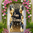 thumbnail image 5 of Decorative Balloons Happy Retirement Gold Accents Festive Design Banner for Retirement Party Indoor Celebration Event Decoration, 5 of 9