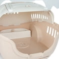 thumbnail image 3 of Transportador Loboo Bubble Sand Basic color beige para gatos y perros medianos o pequeños, 3 of 5