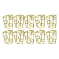 thumbnail image 2 of Clips de Papier d'Or, 50 Pcs Trombones Mini Trombones en Métal Trombones Caractéristiques de Pointe, 2 of 5