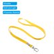 thumbnail image 4 of Uxcell 16.93" x 0.39" Cintas de Cuello con Clip Giratorio para Identificación Llaves Amarillo Paquete de 20, 4 of 5