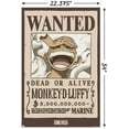 thumbnail image 3 of One Piece - Monkey D Luffy Wanted Poster Wall Poster, 22.375" x 34", 3 of 5
