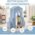 thumbnail image 3 of Wanan Kids Couches, Couch for Toddlers, Foam Sofa 10PCS Modular Soft Play Furniture for Boys & Girls, Indoor Kids Sofa for Nursery, Living Room, Playroom, 3 of 7