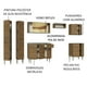 thumbnail image 4 of Cocina Integral 293cm Con Tarja Emilly Madesa 07 Marrón, 4 of 10