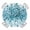 Blue, variant on Christmas Round Tablecloth for 36-44 Inch Tables, Fitted Table Cover with Elastic Edge, Snowflake Snowman Xmas Tree Farmhouse Waterproof Outdoor Table Cloth Protector for Patio Garden Dinner Picnic