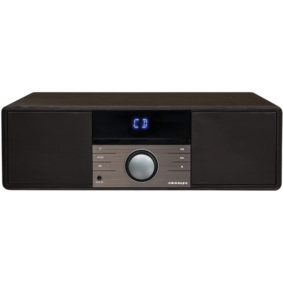 Radio reloj con reproductor de CD Crosley CR3502A-BK Bluetooth FM