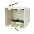 thumbnail image 1 of Caja eléctrica de fibra de vidrio, PVC, 37 pulgadas cúbicas, 2 elementos, color blanco roto, 1 of 1