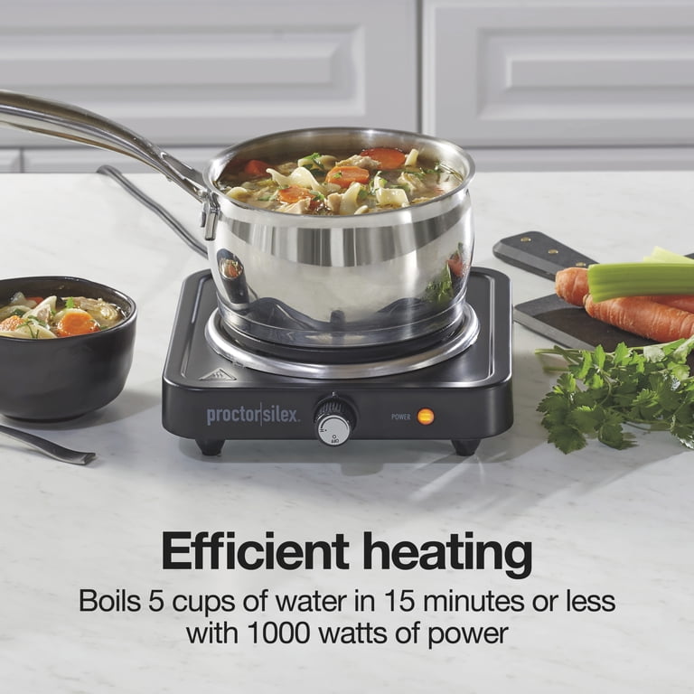 Proctor Silex Single Electric Burner, 1000W photo 6
