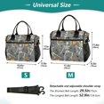 thumbnail image 4 of FORMRS Insulated Lunch Bag Unisex Large Capacity with Shoulder Strap, Halloween Dancing Skeleton, 4 of 6