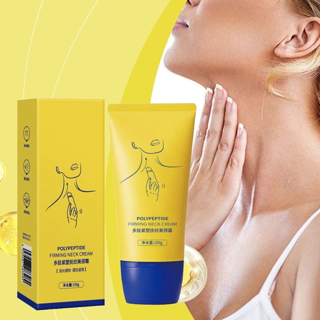 Pisexur Belleza Maquillaje Crema reafirmante y reafirmante para el cuello Neck Care 150 gpara mujeres y hombres