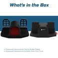 thumbnail image 7 of Honeycomb Aeronautical Charlie Rudder Pedals with Adjustable Tension Knob Bundle with Honeycomb Aeronautical Synthetic Fiber Dust Cover for Charlie Rudder Pedals (Black) (2 Items), 7 of 7