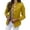 Yellow, variant on Baberdicy Womens Blazer Europe and The United States Long Sleeve Slim Breasted Small Suit Short Jacket Womens Blazer Blue