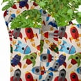 thumbnail image 2 of Space Grow Bags 5-Pack, Cartoon with Spaceships, Heavyduty Fabric Pots with Handles for Plants, 2 Sizes, Multicolor, by Ambesonne, 2 of 3