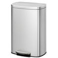 thumbnail image 2 of Garvee 13.2 Gallon Stainless Steel Kitchen Trash Can with Lid, 1 Inner Bucket, Silver, 2 of 9