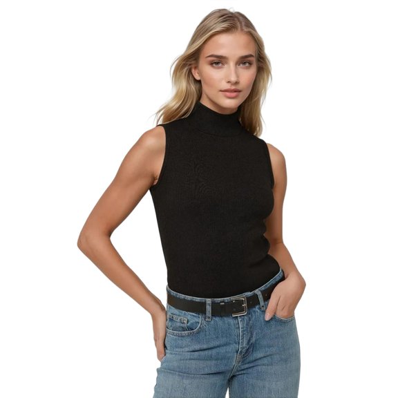 Fitted Crew Neck Top