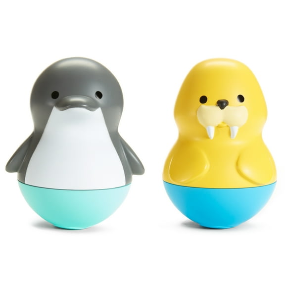 Munchkin® Bath Bobbers™ Baby and Toddler Bath Toy, Dolphin & Walrus